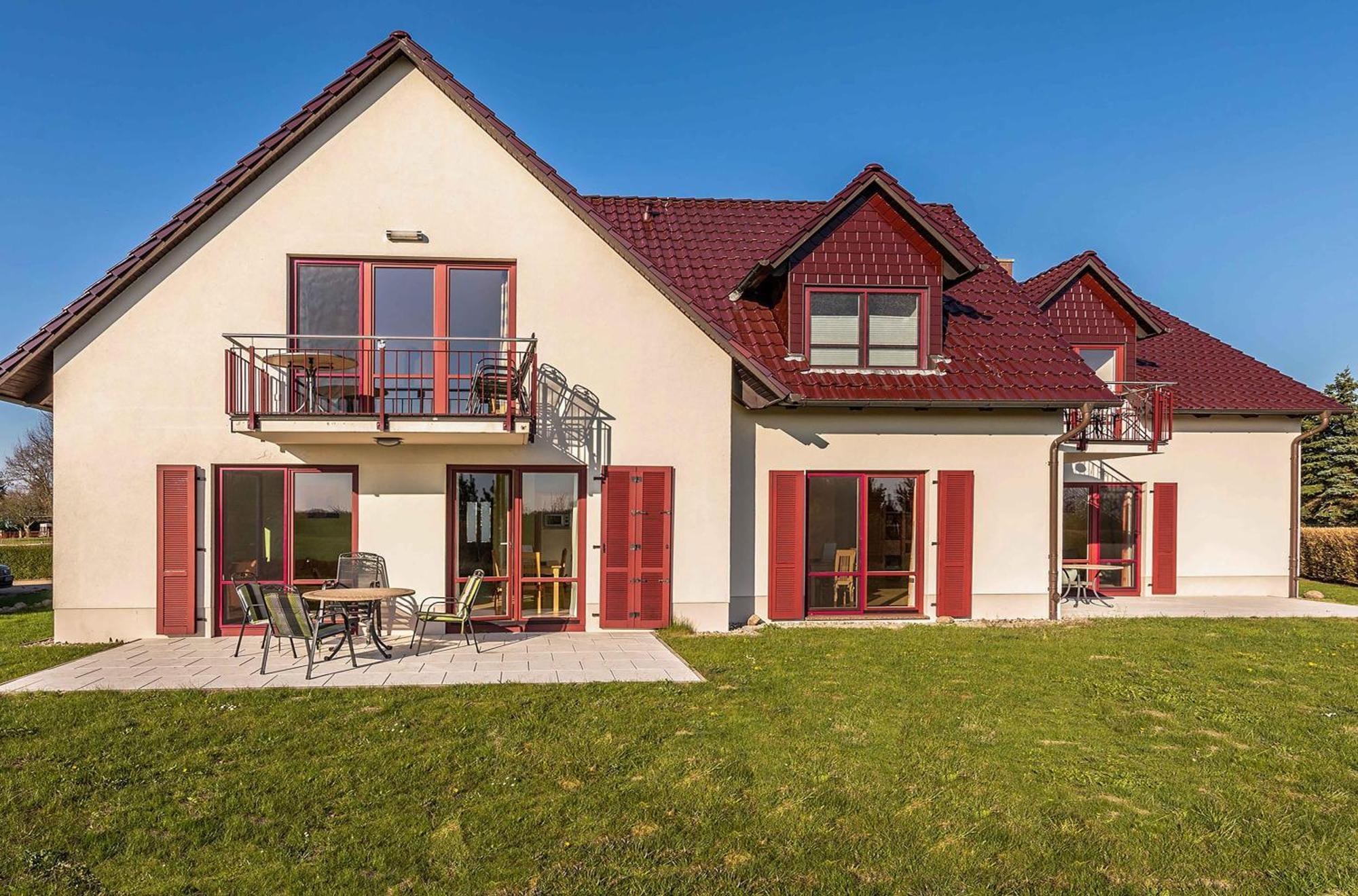 Storchenruh- Familienfreundliches Ferienhaus Mit Terrasse & Direkter Golfplatzlage Göhren-Lebbin Exterior foto